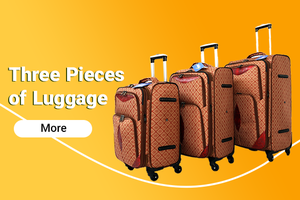 Three pieces of luggage